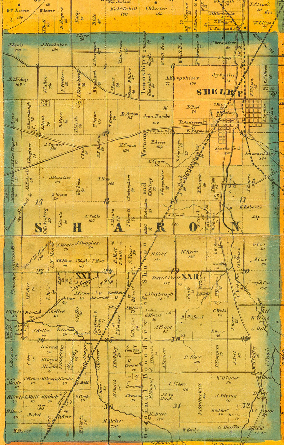 Sharon Township 1856
